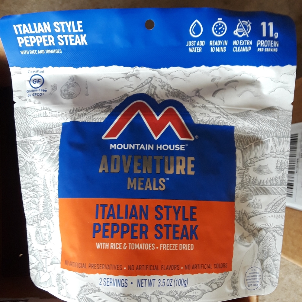 COPY - Mountain House Backpacking Meal